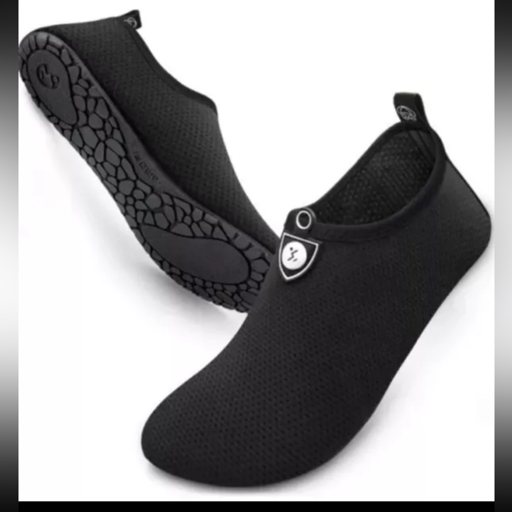 SIMARI Water Shoes Womens Mens 9- 9.5B Barefoot Unisex Aqua Socks Slip-on